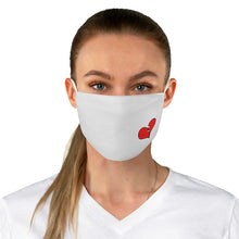 Load image into Gallery viewer, No Repeat &quot;Lonely Broken Heart&quot; Fabric Face Mask
