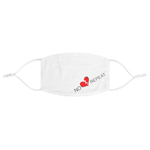 NR Broken Heart Fabric Face Mask