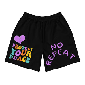 NR "Protect Your Peace" Purple Shorts