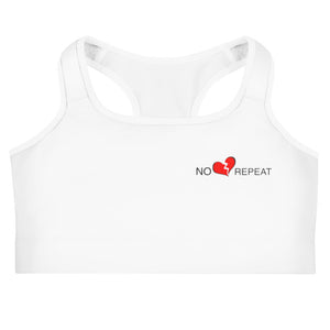 NR Broken Heart Women's Spandex Sports bra