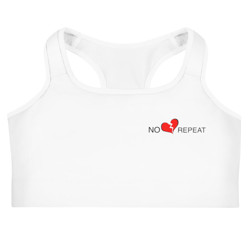 NR Broken Heart Women's Spandex Sports bra